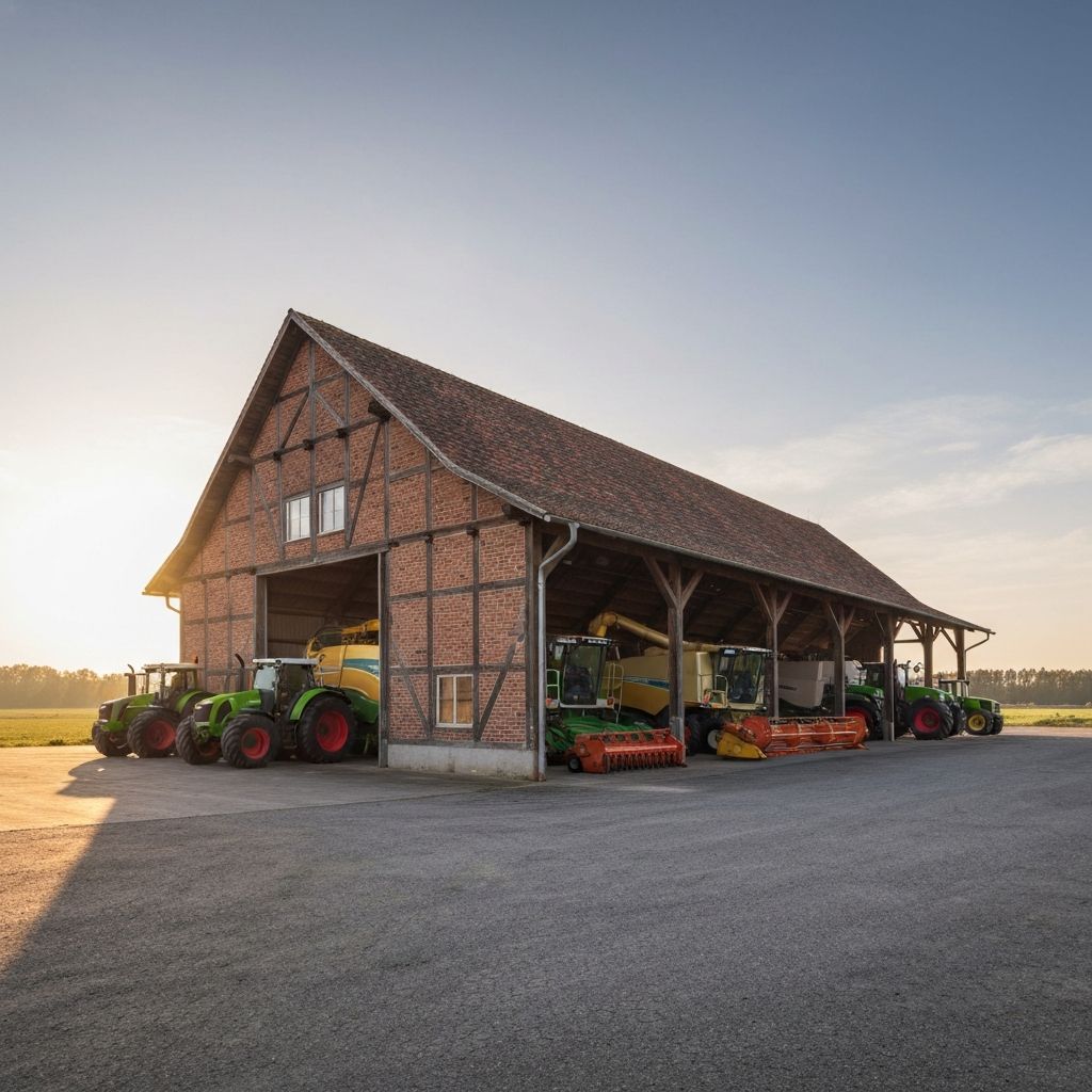 Agrarhalle in Deutschland